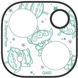 DNG-172AL [iPhone 15/15 Plus用 カメラカバー ディズニー・ピクサーキャラクター エイリアン]