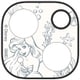 DNG-172AR [iPhone 15/15 Plus用 カメラカバー ディズニーキャラクター アリエル]