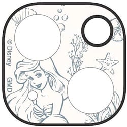 DNG-172AR [iPhone 15/15 Plus用 カメラカバー ディズニーキャラクター アリエル]