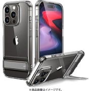 ESR Boost Kickstand Case, Compatible with iPhone 15 Pro Max - Clear [iPhone 15 Pro Max対応 キックスタンド付き ミリタリーグレードスリムソフトケース]