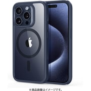 ESR Classic Hybrid Case （HaloLock）, Compatible with iPhone 15 Pro Max -Clear Dark Blue [iPhone 15 Pro Max対応 Magsafe対応 ミリタリーグレード軽量ケース]