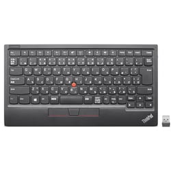 パソコン用キーボードワイヤレス ThinkPad トラックポイント キーボードII 日本語配列 89キー ブラック 4Y40X49522