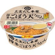 三宝だし本家 博多ごぼう天うどん 88g