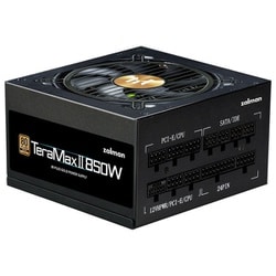 TeraMax II ZM850-TMX2 80PLUS GOLD認証 フルプラグイン ATX3.0対応 7年保証 850W PC電源ユニット ブラック ZM850-TMX2