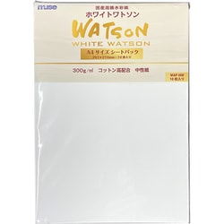 A4サイズシートパック ホワイトワトソン 300g WAP-HW