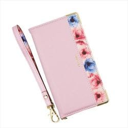 BL-IP15PM-02PK [iPhone 15 Pro Max 用 ケース 手帳型 ブルーミー スマホケース フラワー エレガンテ Elegante/ピンク]