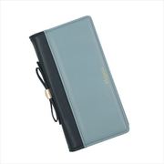 RU-IP15PS-05DN [iPhone 15 Plus 用 ケース 手帳型 リボン スマホケース エレガンテ Elegante/ダークネイビー]