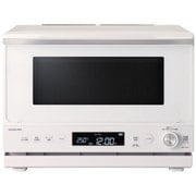 オーブンレンジ 26Lサイズ 縦開き 大型液晶表示 フラット庫内 ホワイト KOR-2601/W