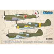 SH72486 1/72 ソ連＆フィンランド・カーチスP-40Mウォホーク戦闘機 [組立式プラスチックモデル]