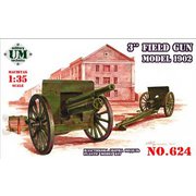 UU35624 1/35 露・M1902型76.2mm野砲 [組立式プラスチックモデル]
