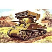 UU72223 1/72 米・M4A2シャーマンT40 ロケットランチャー装備 [組立式プラスチックモデル]