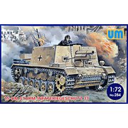 UU72284 1/72 独・15cm33B 突撃歩兵砲 [組立式プラスチックモデル]