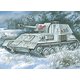 UU72304 1/72 露・SU-76自走砲密閉戦闘室 [組立式プラスチックモデル]