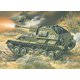 UU72308 1/72 露・SU-76M自走砲オープントップ戦闘室 [組立式プラスチックモデル]
