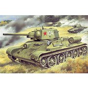 UU72330 1/72 露・T-34/76戦車 一体鋳造型六角砲塔 1942年型 [組立式プラスチックモデル]