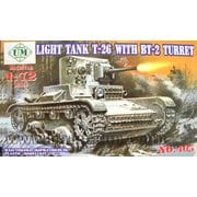 UU72405 1/72 露・T-26/BT-2レニングラード改造戦車 [組立式プラスチックモデル]