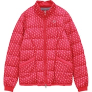 CWA23L C23215205 1092 M [ゴルフジャケット レディース スターストレッチプリント中綿ブルゾン Mサイズ ピンク]