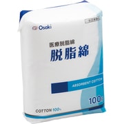オオサキ 脱脂綿 平 100g入
