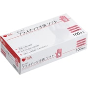 プラスハート プラスチック手袋 ソフト パウダーフリー Sサイズ