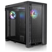 CTE C750 TG ARGB -Black- CTEレイアウト＋140mm ARGBケースファン 3基搭載 フルタワー E-ATX対応 PCケース ブラック CA-1X6-00F1WN-01