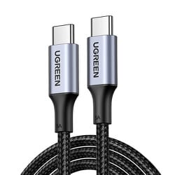 UGREEN USB-C to USB-C ケーブル 100W 70427 1.0m ブラック UGR-OT-100001