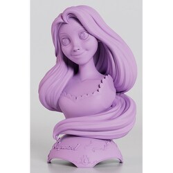 ディズニープリンセス バストフィギュア ラブアットファーストサイト ラプンツェル [塗装済完成品フィギュア]