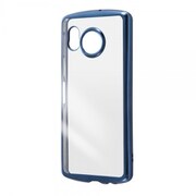 RT-AQM3TC13/AM [AQUOS sense8 Like standard 耐衝撃 TPUソフトケース METAMORU/ブルー]