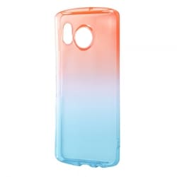 IN-AQM3TC12/RAM [AQUOS sense8 耐衝撃 TPUソフトケース グラデーション GREA/レッド/ブルー]