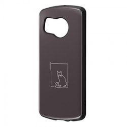 IN-CAQM3AC4/NK1 [AQUOS sense8 超！ 保護ケース MiA-collection/ネコ/グレー]