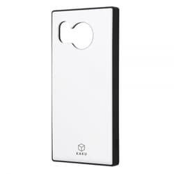 INQ-AQM3K3TB/W [AQUOS sense8 耐衝撃 ハイブリッドケース KAKU/ホワイト]
