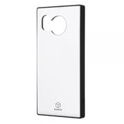 INQ-AQM3K3TB/W [AQUOS sense8 耐衝撃 ハイブリッドケース KAKU/ホワイト]
