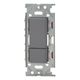 NKRW2001SG [NKシリーズ 埋込リモコン個別スイッチセット ダブル（上ダブル/下トリプル） グレー]