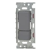 NKRW2001SG [NKシリーズ 埋込リモコン個別スイッチセット ダブル（上ダブル/下トリプル） グレー]