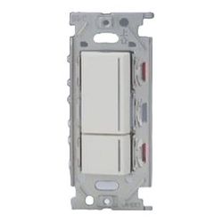 NKRW2002PW [NKシリーズ 埋込リモコンパターンスイッチセット ダブル（上ダブル/下トリプル） ホワイト]