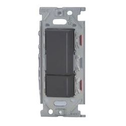 NKRW2002SG [NKシリーズ 埋込リモコンパターンスイッチセット ダブル（上ダブル/下トリプル） グレー]