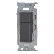 NKRW2302SG [NKシリーズ 埋込リモコンパターンスイッチセット ダブル（上トリプル/下ダブル） グレー]