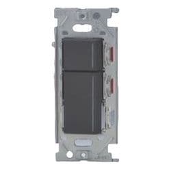 NKRW2303SG [NKシリーズ 埋込リモコン個別/パターンスイッチセット ダブル（上トリプル/下ダブル） グレー]