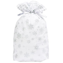 シャイニースノーバッグ M ホワイト/シルバー 76-905