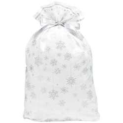 シャイニースノーバッグ L ホワイト/シルバー 76-909