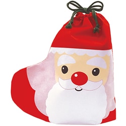 サンタブーツバッグ M レッド 76-919