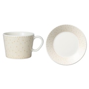 1071335 [マイニオ サラストゥス カップ＆ソーサー 170ml ベージュ 国内正規品]