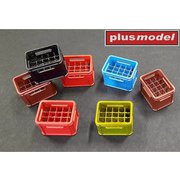 PLMDP3021 1/35 ビールケース 8個入り [組立式プラスチックモデル]
