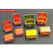 PLMDP3023 1/35 工具箱（深型） 8個入り [組立式プラスチックモデル]
