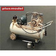 PLMDP3025 1/35 WW.II ドイツ コンプレッサー [組立式プラスチックモデル]