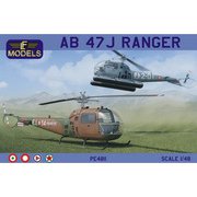 LFMPE4811 1/48 A.B.47J レンジャーヘリコプター「イタリア、ユーゴスラヴィア、デンマーク、ノルウェー」 [組立式プラスチックモデル]