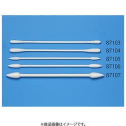 87107 塗装・仕上げ用ツール No.107 クラフト綿棒（三角・Mサイズ） 50本 [プラモデル用品]