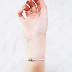 スパークリングハート&スネークチェーンブレス 17(約15cm) Amazon.co.jp: PANDORA Jewelry Moments スパークリングハート