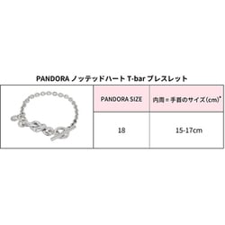 ヨドバシ.com - PANDORA 598100-18 [ノッテッド ハート Tバー