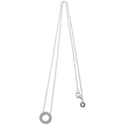パンドラ ロゴ パヴェ サークル コリエ ネックレス シルバー 約45cm 並行輸入品 397436CZ-45