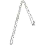 リンク チェーン ネックレス シルバー 約50cm 並行輸入品 399410C00-50
